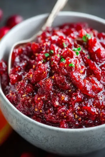 Cranberry Relish