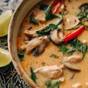 Tom Kha Gai (Thai Coconut Chicken Soup)