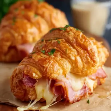 The Best Ham And Cheese Croissants