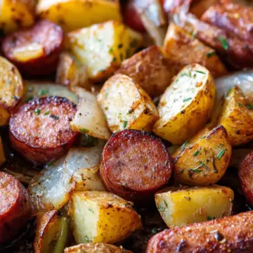 Oven-Roasted Sausage and Potatoes
