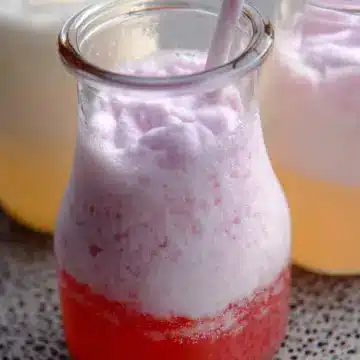 Homemade Fruit Cream Soda