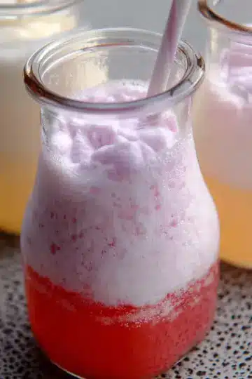 Homemade Fruit Cream Soda