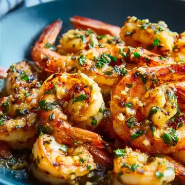 Simple Garlic Shrimp