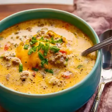 Cheeseburger Soup