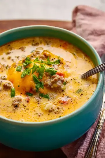 Cheeseburger Soup