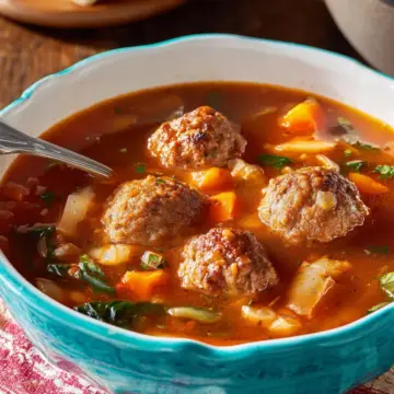Italian Meatball Soup