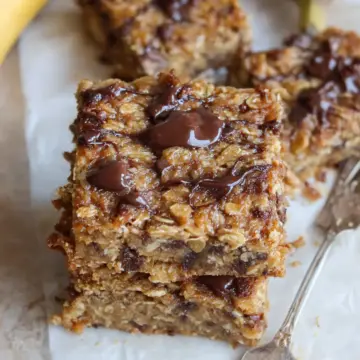Banana Oatmeal Bars