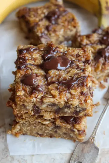 Banana Oatmeal Bars