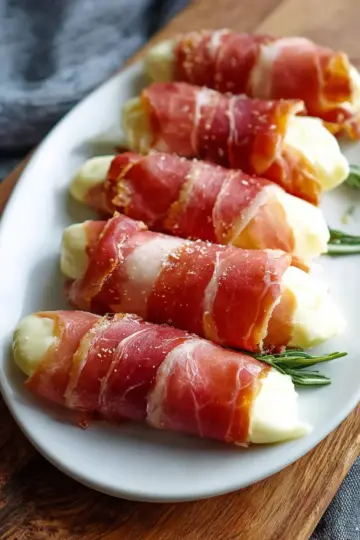 Prosciutto Wrapped Mozzarella