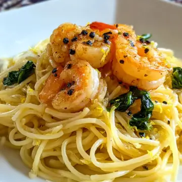Last-Minute Lemon Shrimp Pasta