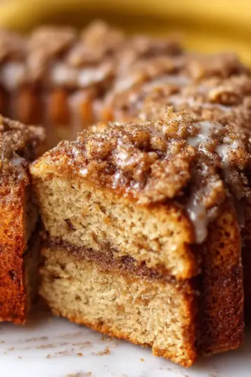 Brown Butter Banana Coffee Cake