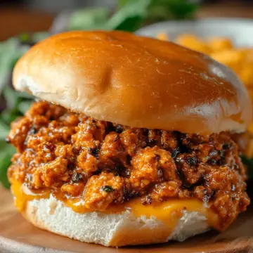 Cajun Chicken Sloppy Joes