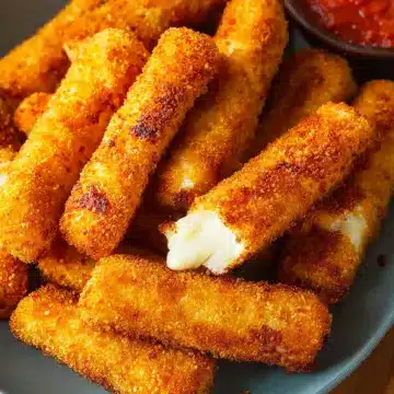 Fried Mozzarella Cheese Sticks