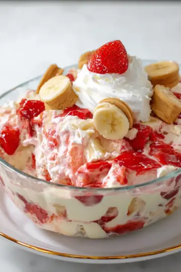 Strawberry Banana Pudding