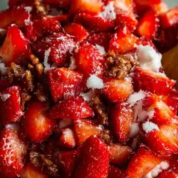 Strawberry Crackle Salad