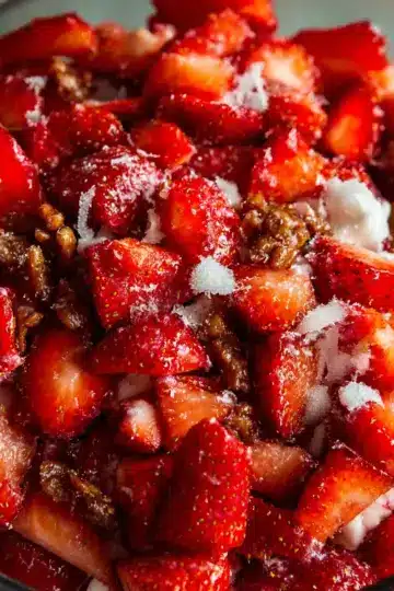 Strawberry Crackle Salad