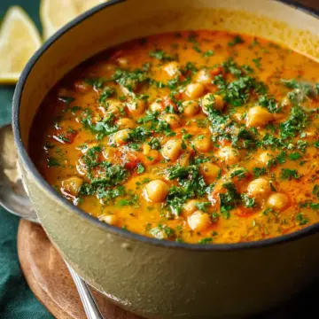 Lemony Chickpea Soup