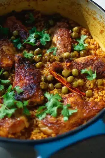 Moroccan Chicken & Rice