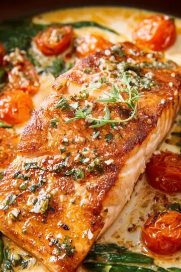 Tuscan Butter Salmon