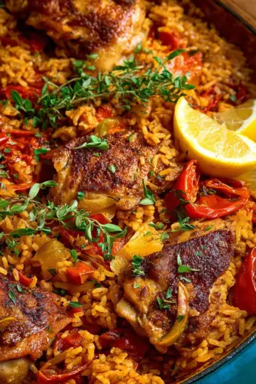 Spanish Chicken and Rice