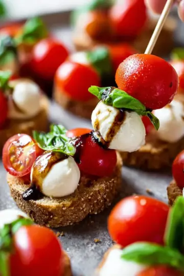 Mini Caprese Salad Bites