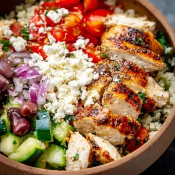 Greek Chicken Bowl