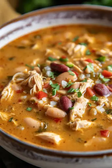 Cajun White Chicken Chili