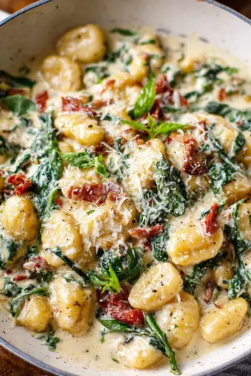 Creamy Tuscan Gnocchi Recipe