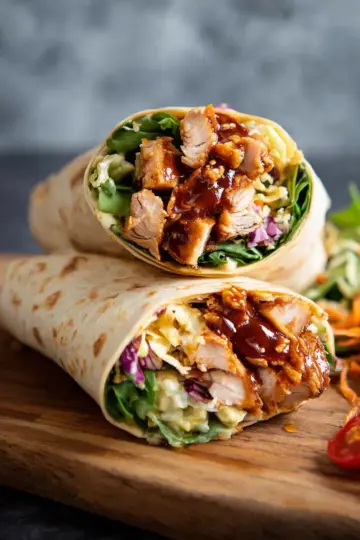 BBQ Chicken Wraps