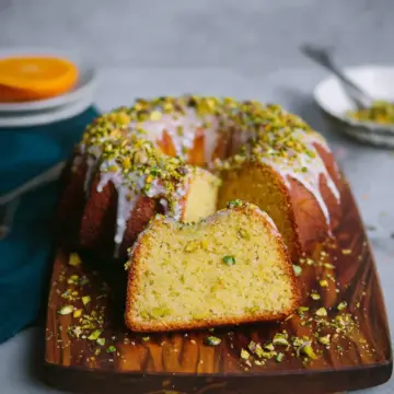 Orange Pistachio Cake