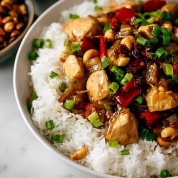 Slow Cooker Kung Pao Chicken Recipe