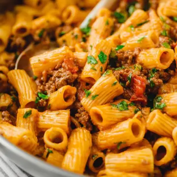 Rotel Pasta With Ground Beef