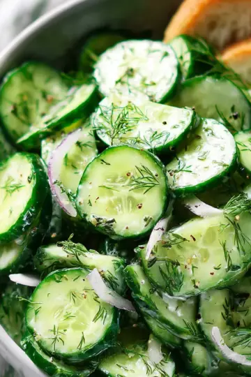 Cucumber Dill Salad