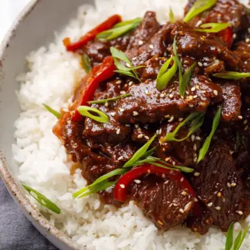 Slow Cooker Mongolian Beef