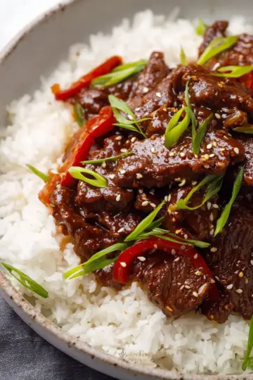 Slow Cooker Mongolian Beef