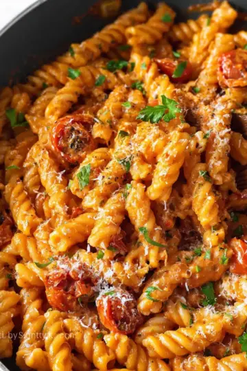 One Pot Creamy Tomato Pasta