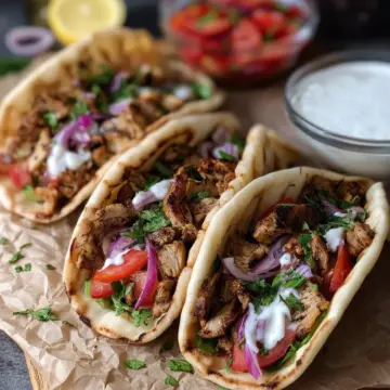 Chicken Shawarma with Garlic Sauce