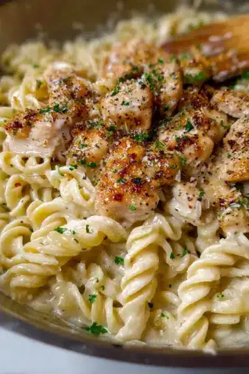 Creamy Garlic Parmesan Chicken Pasta