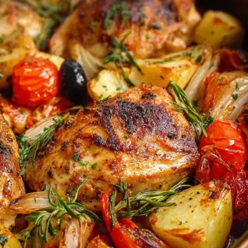 Roasted Chicken And Vegetables