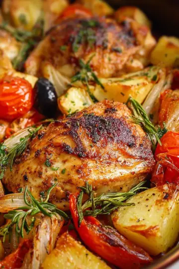 Roasted Chicken And Vegetables