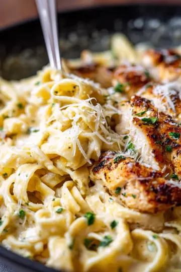 Garlic Parmesan Chicken Pasta