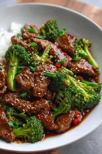 Instant Pot Beef and Broccoli