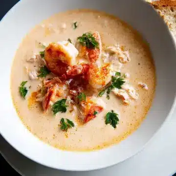 Creamy Shrimp and Crab Bisque