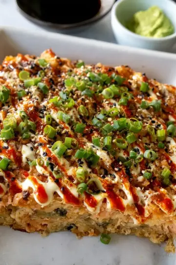 How to Make An Easy Spicy Salmon Sushi Bake Recipe